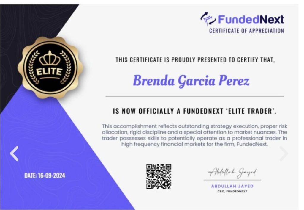 Certificate en Trading